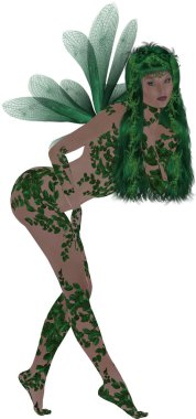Green Fairy clipart