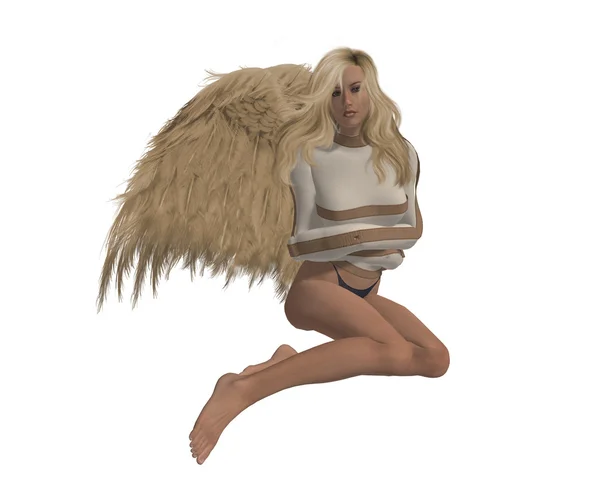 Zbuntowany anioł — Zdjęcie stockowe