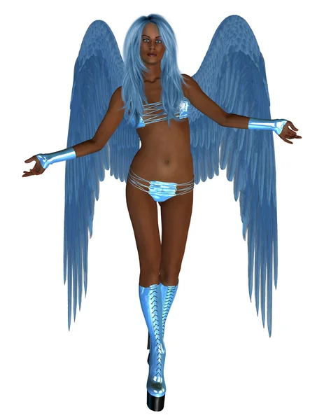 Anjo Azul Africano — Fotografia de Stock