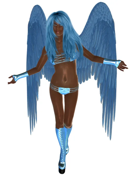 非洲的蓝色天使 — 图库照片