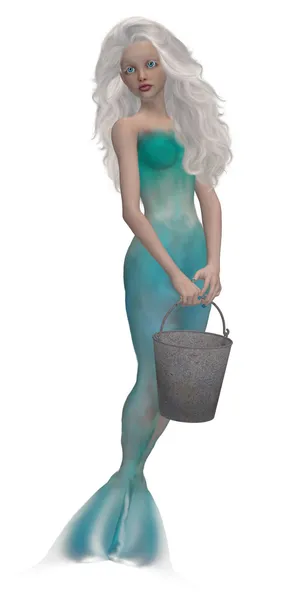 Kleine Meerjungfrau — Stockfoto