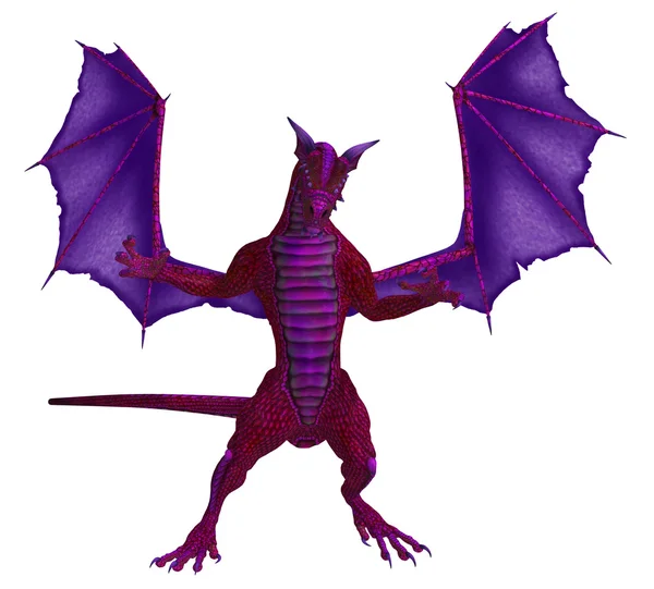 Pink Purple Dragon — Stock Photo, Image