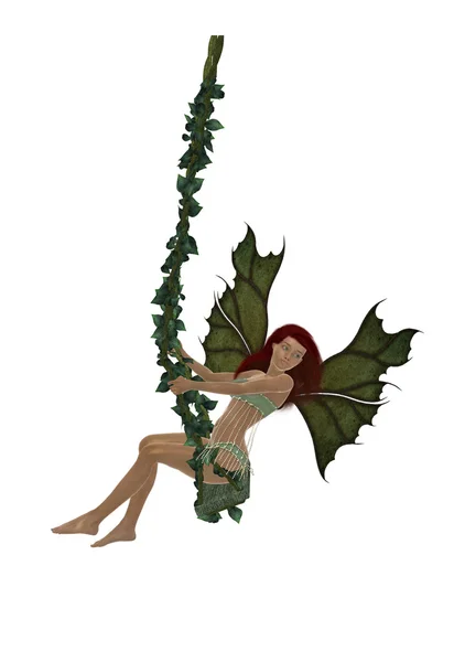 Red Hair Fairy — Stock Photo, Image