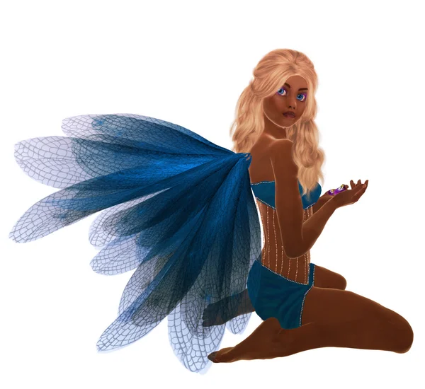 Blue Fairy — Stock Photo, Image