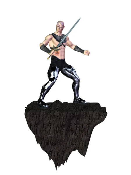 Male Warrior — Stock Photo, Image