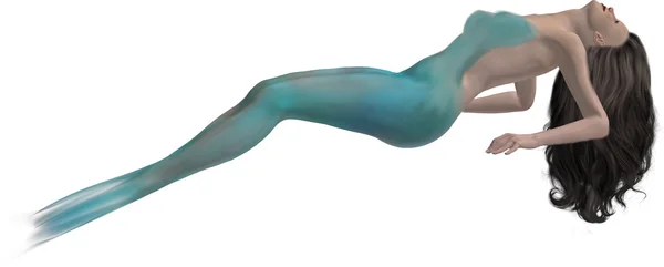 Сексуальная русалка — стоковое фото