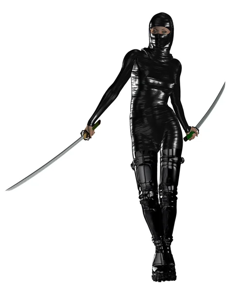 Ninja hembra — Foto de Stock