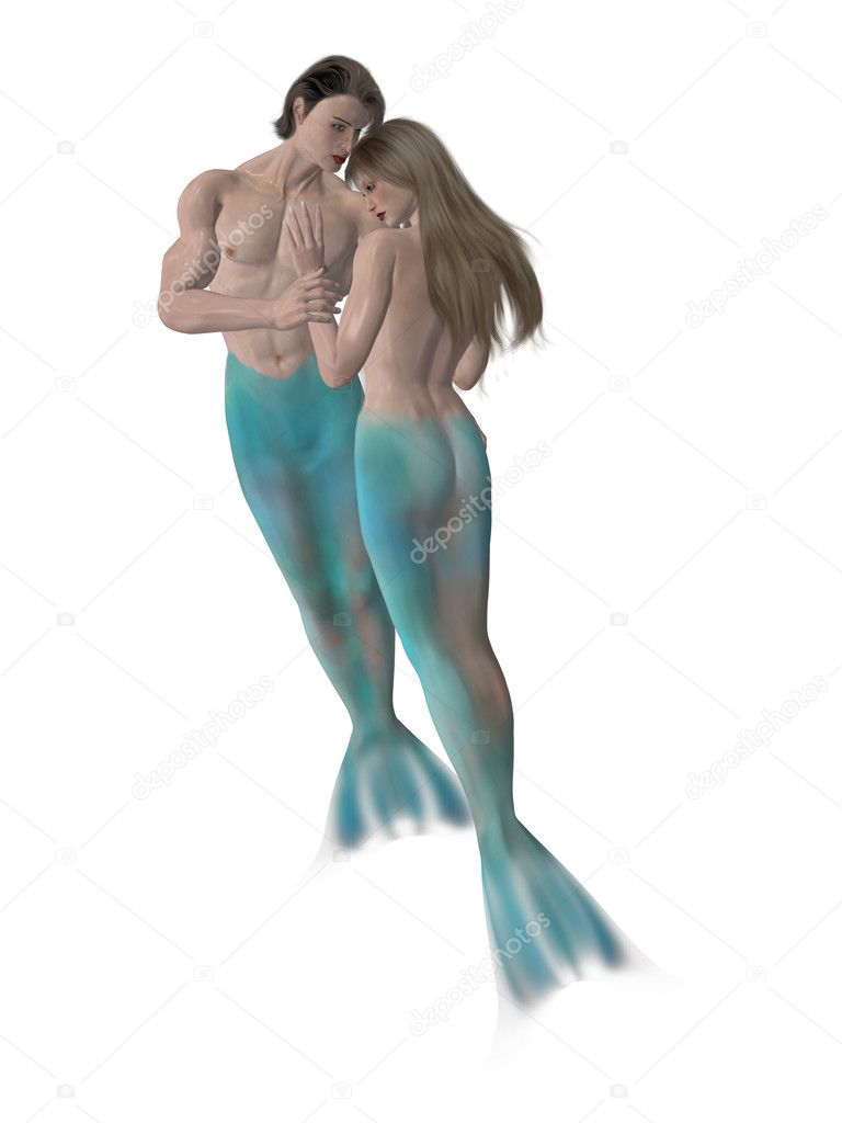 Mermaid Couple