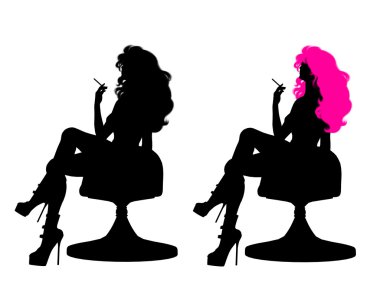 Woman Silhouette clipart