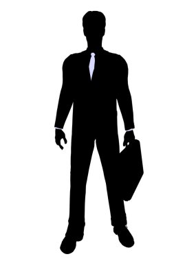 Business Office Illustration Silhouette