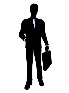 Business Office Illustration Silhouette