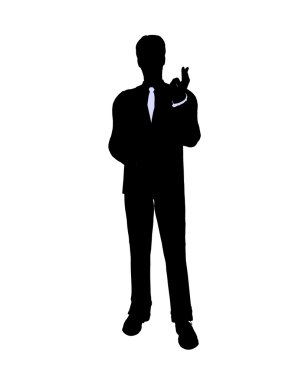 Business Office Illustration Silhouette