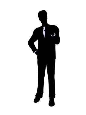 Business Office Illustration Silhouette