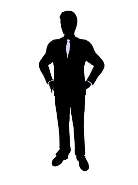 Business Office Illustration Silhouette