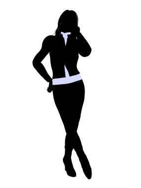 Business Office Illustration Silhouette