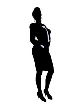 Business Office Illustration Silhouette