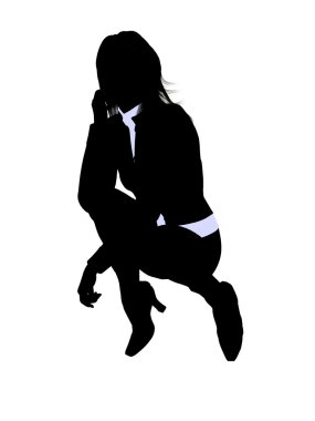 Business Office Illustration Silhouette