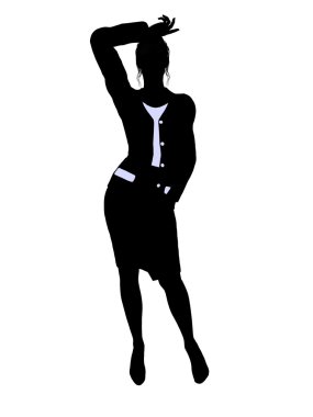 Business Office Illustration Silhouette