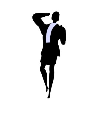 Business Office Illustration Silhouette