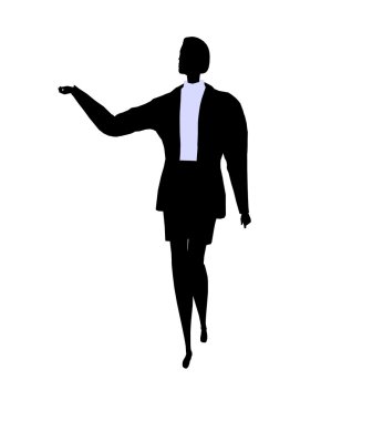 Business Office Illustration Silhouette