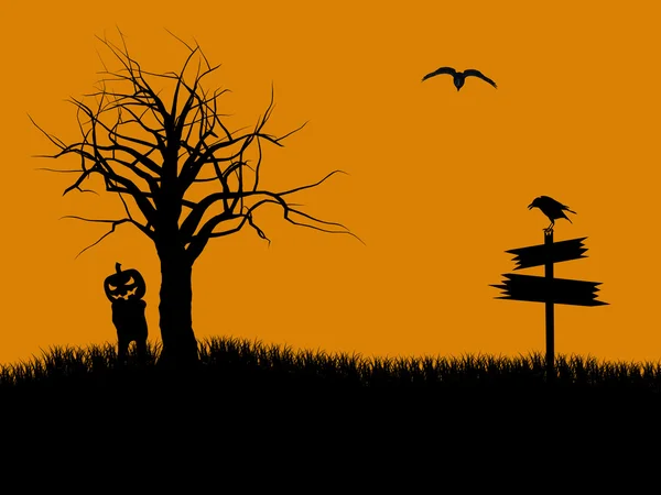 stock image Halloween Illustration silhouette