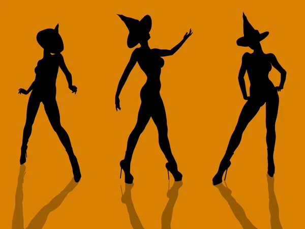 stock image Halloween Illustration silhouette