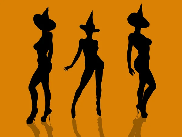 stock image Halloween Illustration silhouette