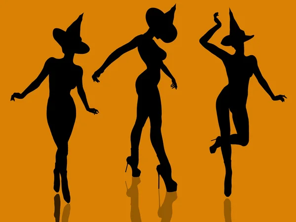 stock image Halloween Illustration silhouette