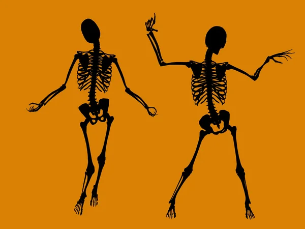 Illustration d'Halloween silhouette — Photo