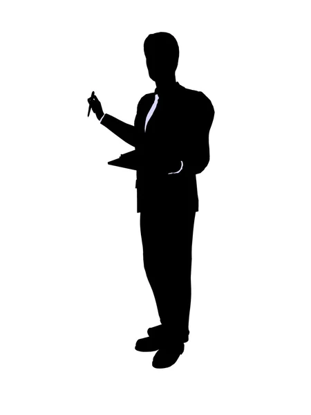 Business Office Illustration Silhouette — Stockfoto