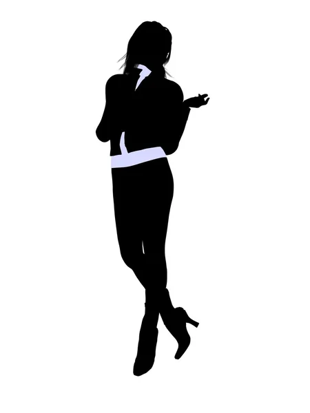 Business Office Illustration Silhouette — Stok fotoğraf