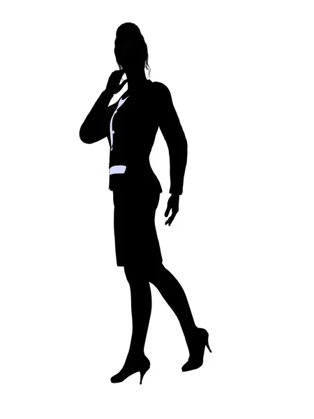 Business Office Illustration Silhouette — Stok fotoğraf