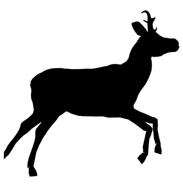Deer Illustration Silhouette — Stock Photo, Image