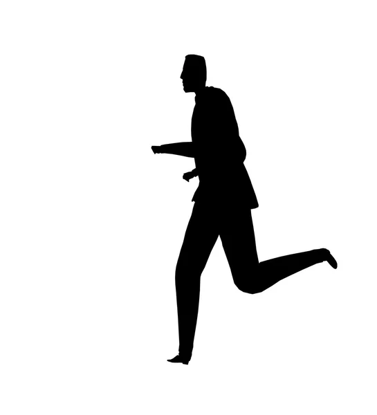 Male Business Silhouette — Stock Photo, Image
