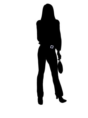 Business Office Illustration Silhouette clipart