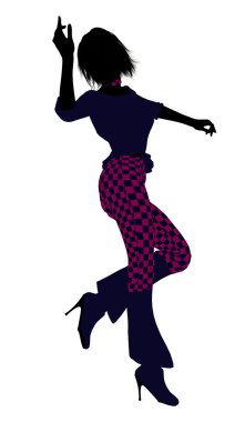 Girl Illustration Silhouette