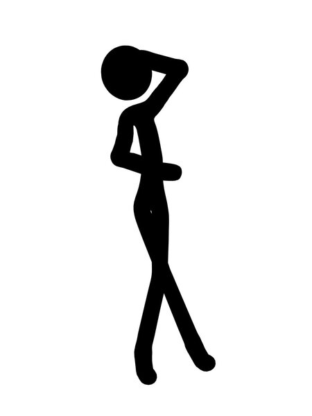 Stickman Illustration Silhouette