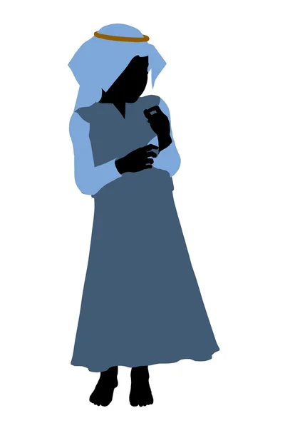 stock image Nativity Illustration Silhouette