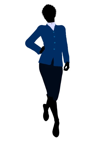 stock image African American Female Business Illustration Si