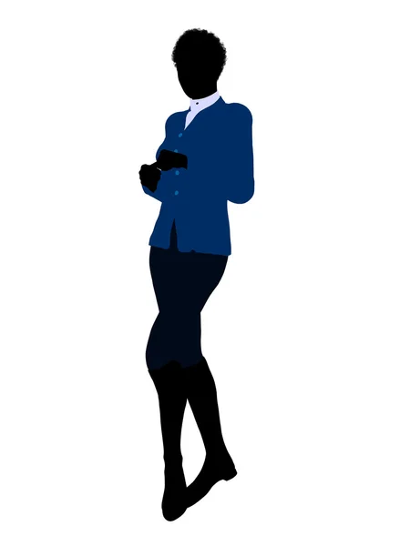 Ilustración de negocios femeninos afroamericanos Si —  Fotos de Stock