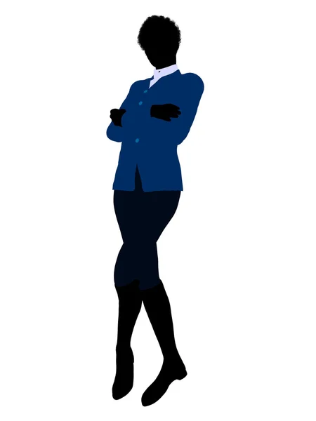 Stock image African American Female Business Illustration Si