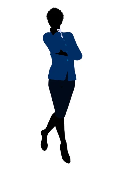 Афро-американский женский бизнес — стоковое фото
