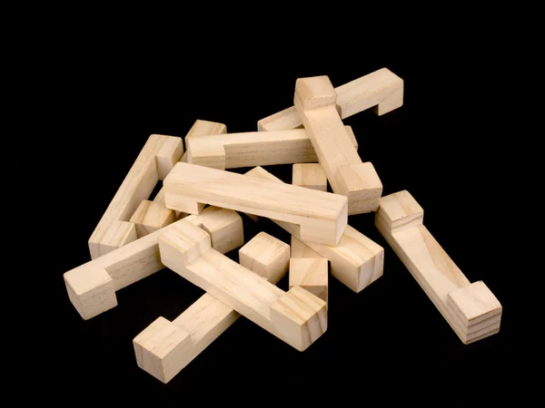 Rompecabezas de madera —  Fotos de Stock