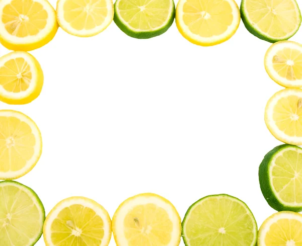 Marco de limón — Foto de Stock