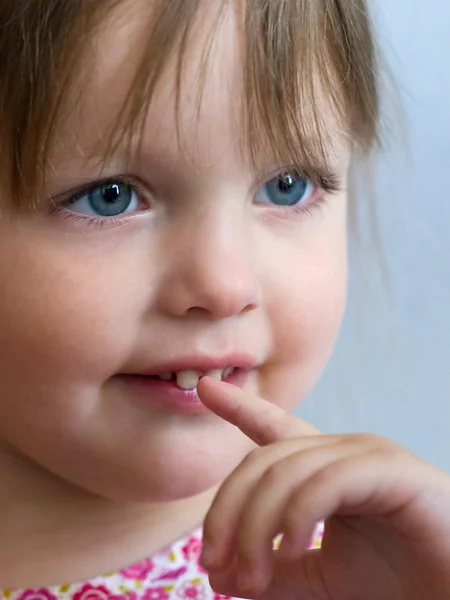 Stock image Portrait of girl, close-up