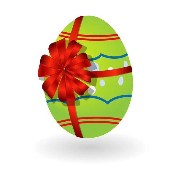 3D easter egg — Stock Vector
