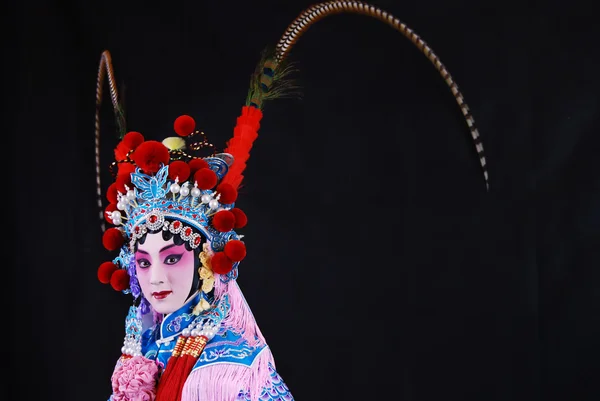 Művészi varázsa a pekingi opera Stock Kép