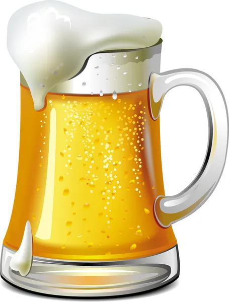 Tasse de bière — Image vectorielle