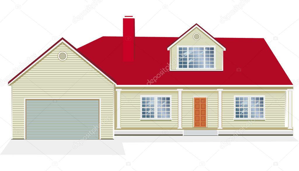 Vector Illustration of house