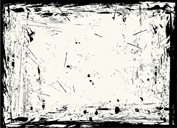 Frontière vectorielle grunge — Image vectorielle